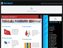 Tablet Screenshot of batubayrak.com